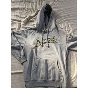 Superb Gray Hoodie in Size Medium